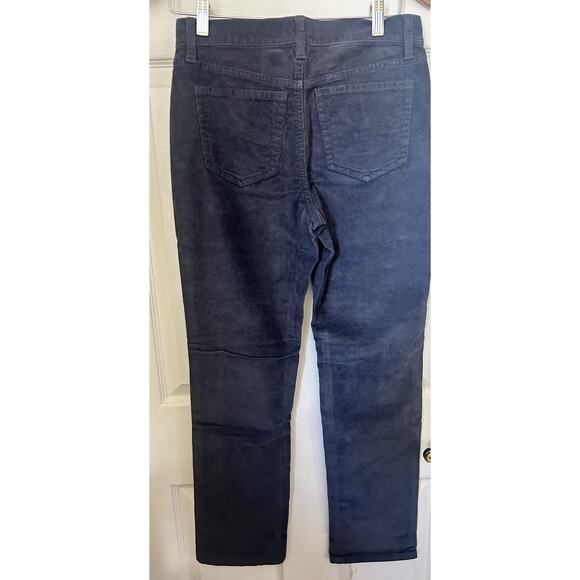 LL Bean Corduroy Pants Womens 6 Reg Favorite Fit Gray Cords Straight Leg 5 pocke - Picture 14 of 14